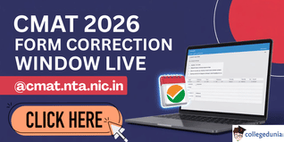 CMAT 2026 Correction Window Live @cmat.nta.nic.in; Edit Form Till November 28